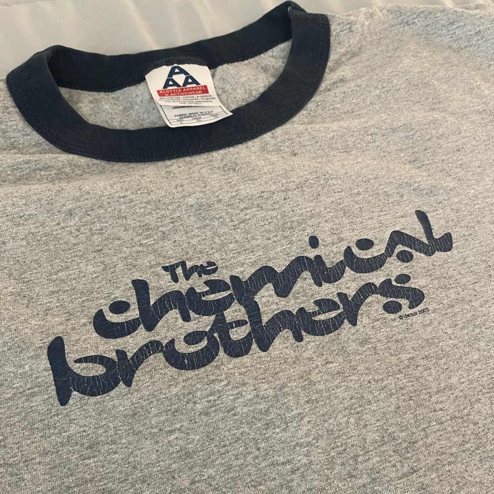 Vintage 1996 The Chemical Brothers distressed tee
